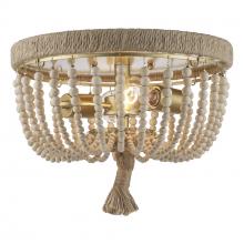  11605 AG - Taylan Flush Mount Lighting Antique Gold